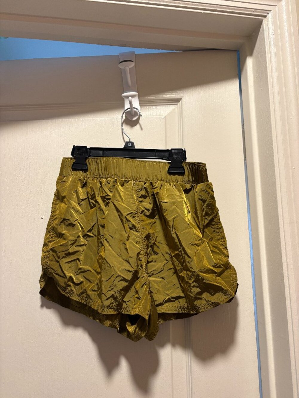 OLIVE GREEN ATHLETIC SHORTS SIZE SMALL